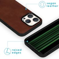 imoshion Etui de télephone luxe 2-en-1 amovible Apple iPhone 15 Pro Max - Marron