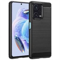 imoshion Coque Brushed Xiaomi Redmi Note 12 Pro Plus - Noir
