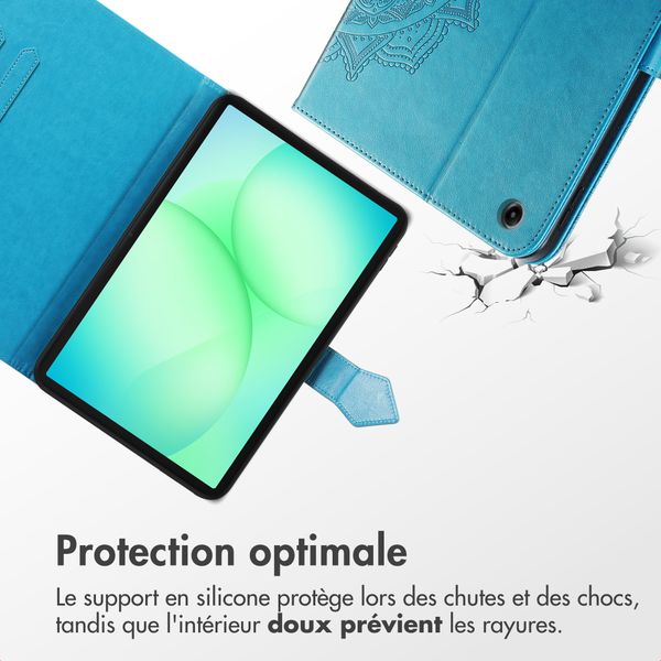 imoshion Coque tablette Samsung Galaxy Tab A11 Plus - Turquoise