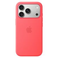 Apple Coque en silicone avec MagSafe Apple iPhone 17 Pro - Bright Guava
