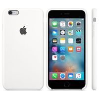 Apple Coque en silicone Apple iPhone 6(s) Plus - White