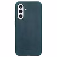Accezz Coque MagSafe en cuir vintage Samsung Galaxy A56 - Smokey Green