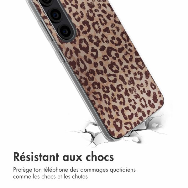 imoshion Coque design pour Samsung Galaxy S23 - Leopard Mood