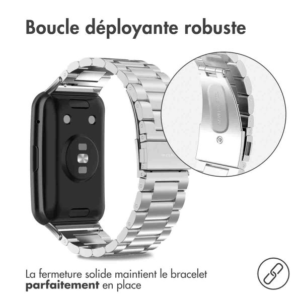 imoshion Bracelet en acier Huawei Watch Fit - Argent