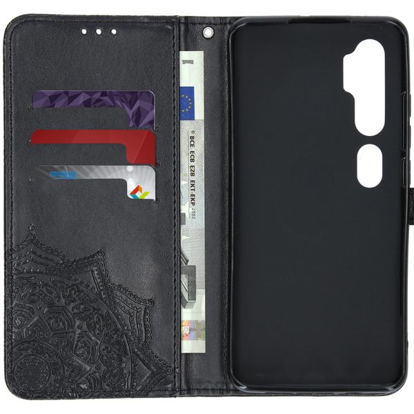 Etui de téléphone Mandala Xiaomi Mi Note 10 (Pro) - Noir