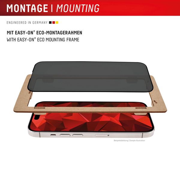 Displex Protection d'écran en verre trempé Privacy Samsung Galaxy S25 Edge