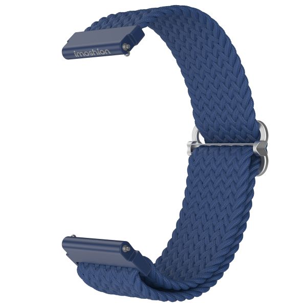 imoshion Bracelet tissée en nylon - Connexion universelle 22 mm - Bleu foncé