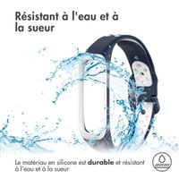 imoshion Bracelet sportif en silicone Samsung Galaxy Fit 2 - Bleu / Blanc