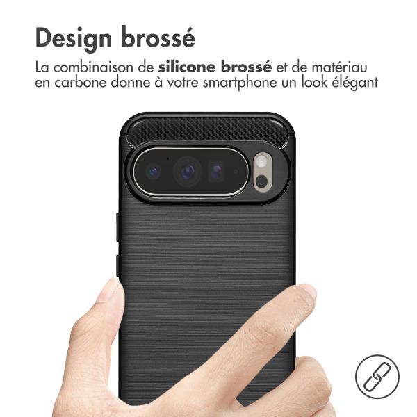 imoshion Coque Brushed Google Pixel 10 Pro XL - Noir