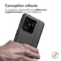 imoshion Coque Arrière Rugged Shield Xiaomi Redmi 10C - Noir