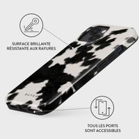 Burga Coque arrière Tough iPhone 15 - Achromatic