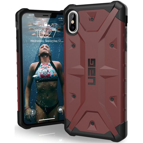 UAG Coque Pathfinder iPhone Xs Max - Rouge