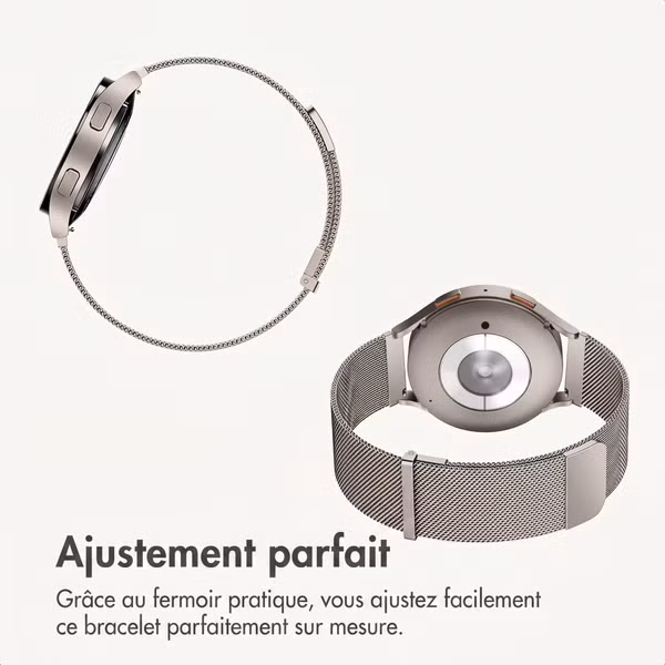 imoshion Bracelet magnétique milanais  - Connexion universelle 20 mm - Starlight