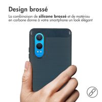 imoshion Coque Brushed OnePlus Nord CE 4 Lite 5G - Bleu foncé