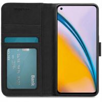 imoshion Étui de télephone portefeuille de luxe OnePlus Nord 2 - Noir