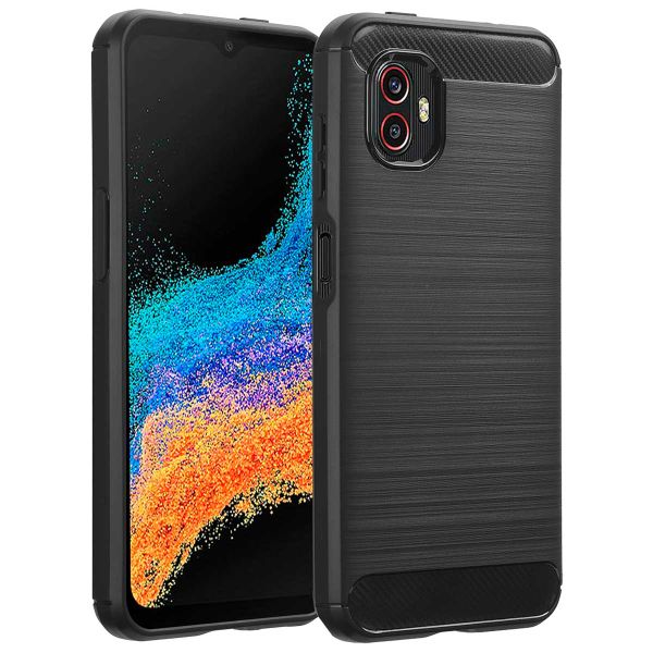 imoshion Coque Brushed Samsung Galaxy Xcover 6 Pro - Noir