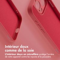 imoshion Coque Couleur avec MagSafe Apple iPhone 15 Pro Max - Dusty Rose