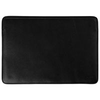 Accezz Leather Pochette ordinateur MacBook 15 pouces - Noir