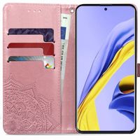 Etui de téléphone portefeuille Mandala Samsung Galaxy A51