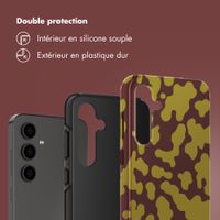 Selencia Coque arrière Vivid Samsung Galaxy S24 FE - Moo'd Olive Dust