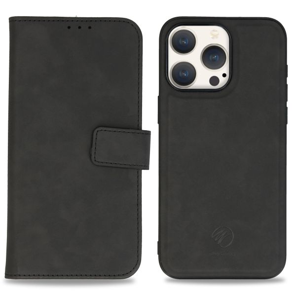 imoshion Etui de télephone luxe 2-en-1 amovible Apple iPhone 15 Pro Max - Noir