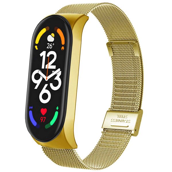 imoshion Bracelet milanais Xiaomi Mi Band 7 - Dorée