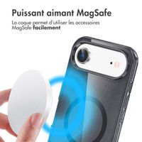 imoshion Coque Pailletée avec MagSafe Apple iPhone Air - Noir