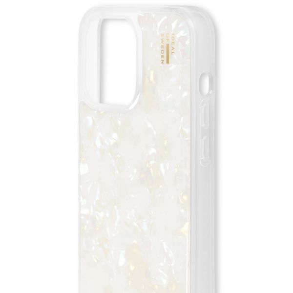 iDeal of Sweden Coque Pearlized Apple iPhone 14 Pro Max - Blanc