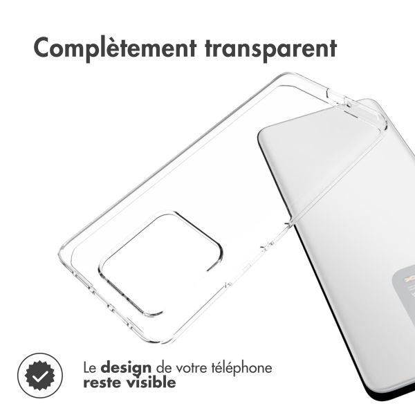 Accezz Coque Clear Xiaomi 13 Pro - Transparent