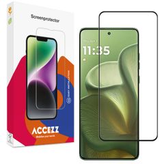 Accezz Protection d'écran en verre trempé Motorola Edge 60 Pro