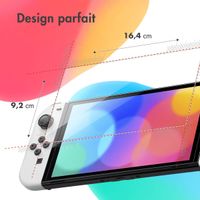 imoshion Protection d'écran en verre trempé Nintendo Switch OLED