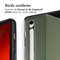 Accezz Coque tablette Classic Samsung Galaxy Tab S10 Ultra / Tab S9 Ultra - Vert