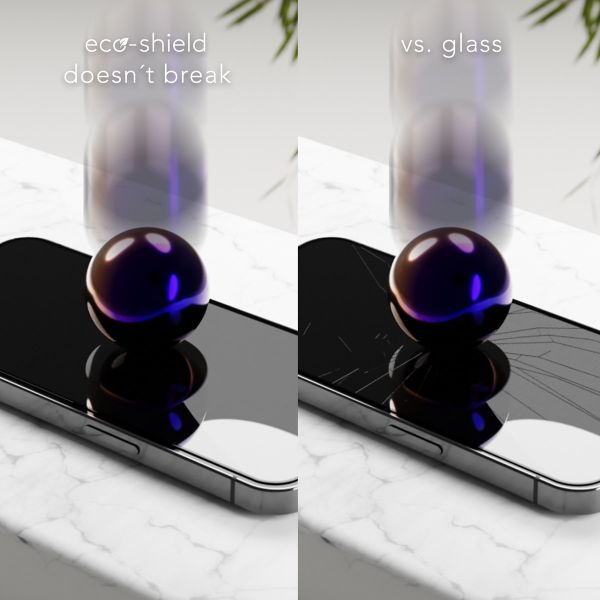 dbramante1928 Protection d'écran Eco Shield - Protection d'écran durable Apple iPhone 14 Plus / 13 Pro Max