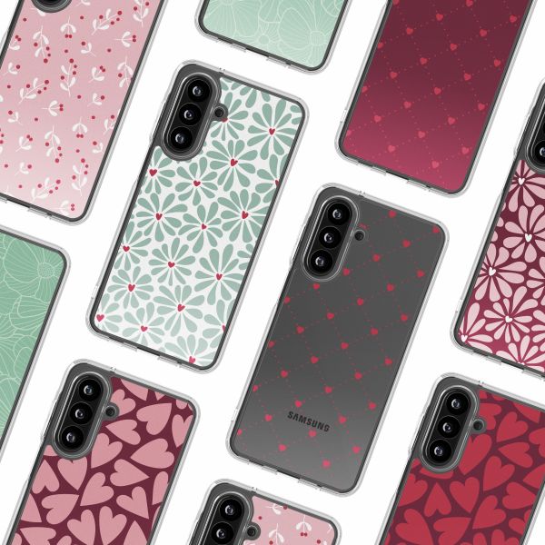 imoshion Coque Design Samsung Galaxy A17 - Bloom Love Sage Green