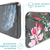 imoshion Coque Design iPhone 11 Pro - Jungle - Vert / Rose