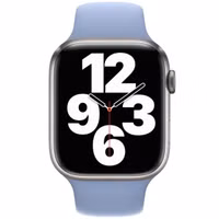 Apple Bracelet Sport Apple Watch Series 1 t/m 9 / SE (38/40/41 mm) | Series 10 / 11 (42 mm) - Blue Fog