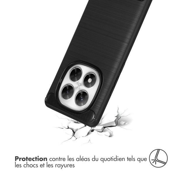 imoshion Coque Brushed Xiaomi Poco X7 - Noir