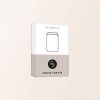 Selencia Porte-cartes Sabi avec MagSafe - Mocha Brown
