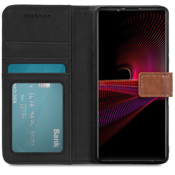 imoshion Étui de télephone portefeuille Sony Xperia 1 III - Marron