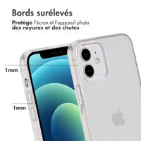 Accezz Coque Clear 100% recyclée iPhone 12 (Pro) - Transparent