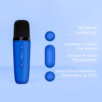 imoshion Kids Karaoke Set - Enceinte et micro - Cobalt Blue