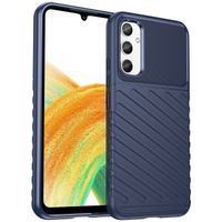 imoshion Coque arrière Thunder Samsung Galaxy A34 (5G) - Bleu foncé