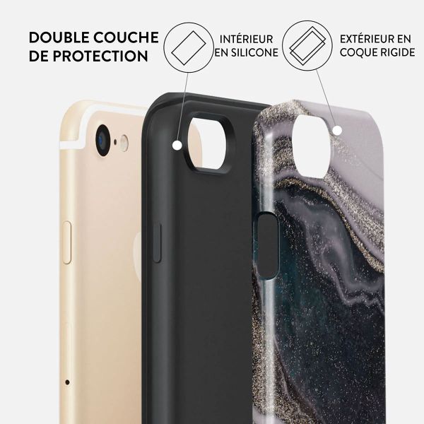 Burga Coque arrière Tough iPhone SE (2022 / 2020) / 8 / 7 - Magic Night