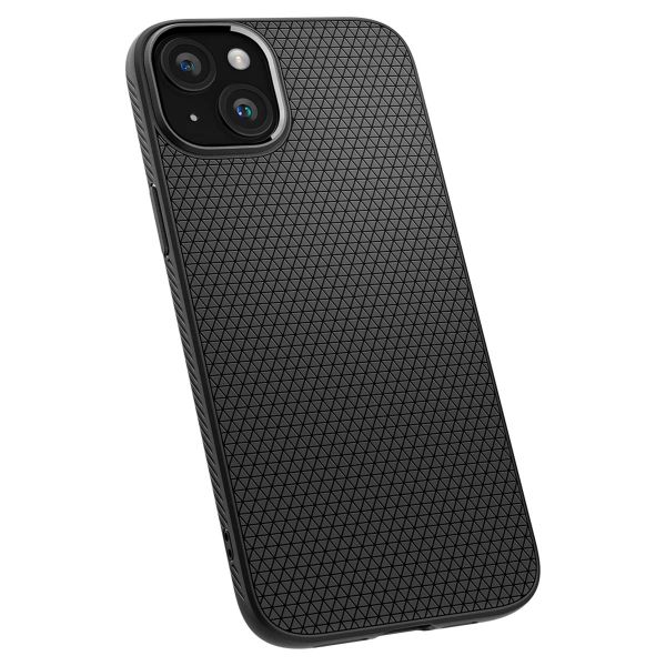 Spigen Coque Liquid Air iPhone 15 Plus - Matte Black