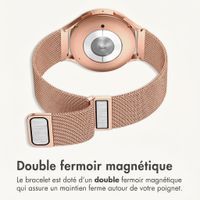imoshion Bracelet magnétique milanais  - Connexion universelle 20 mm - Rose Gold