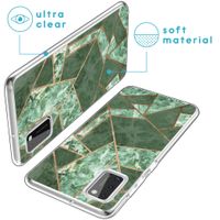 imoshion Coque Design Samsung Galaxy A41 - Cuive graphique / Vert