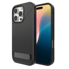 ZAGG Coque Denali Snap KickStand avec MagSafe iPhone 16 Pro - Noir