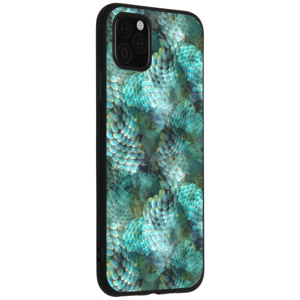 Coque design Color iPhone 11 Pro Max - Green Deco