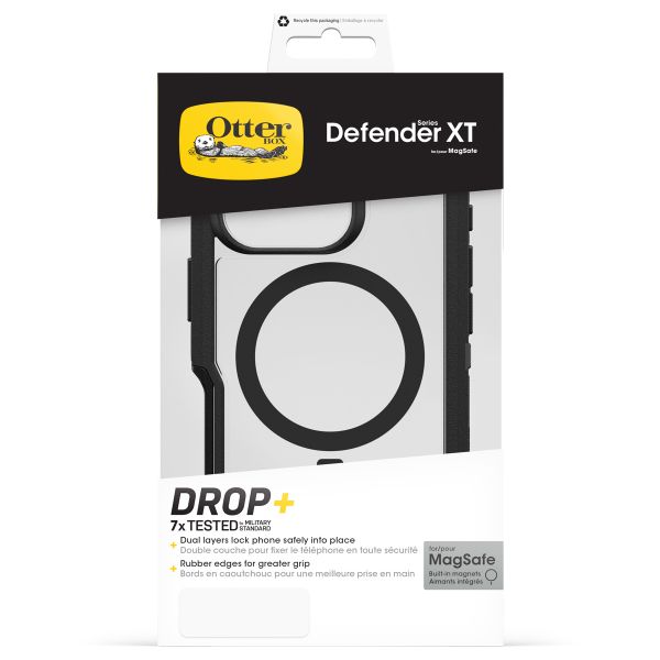 OtterBox Coque arrière Defender XT avec MagSafe iPhone 16 Pro - Dark Side