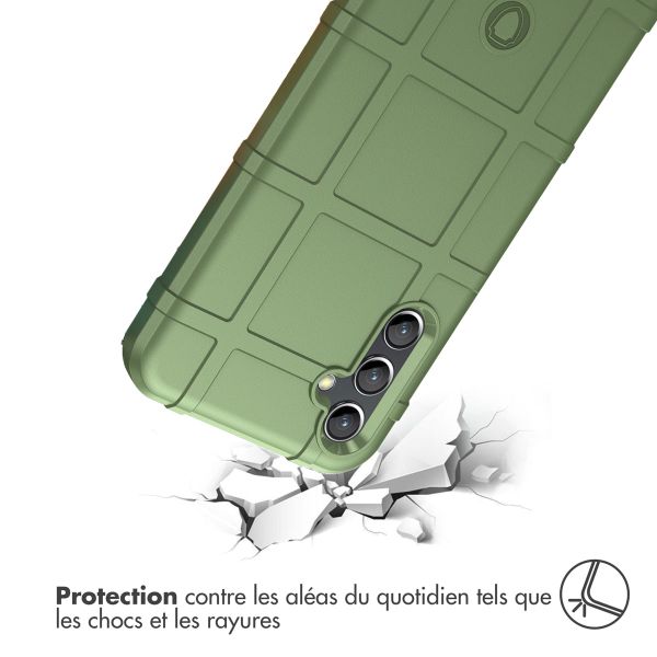 imoshion Coque Rugged Shield Samsung Galaxy A14 (5G/4G) - Vert foncé